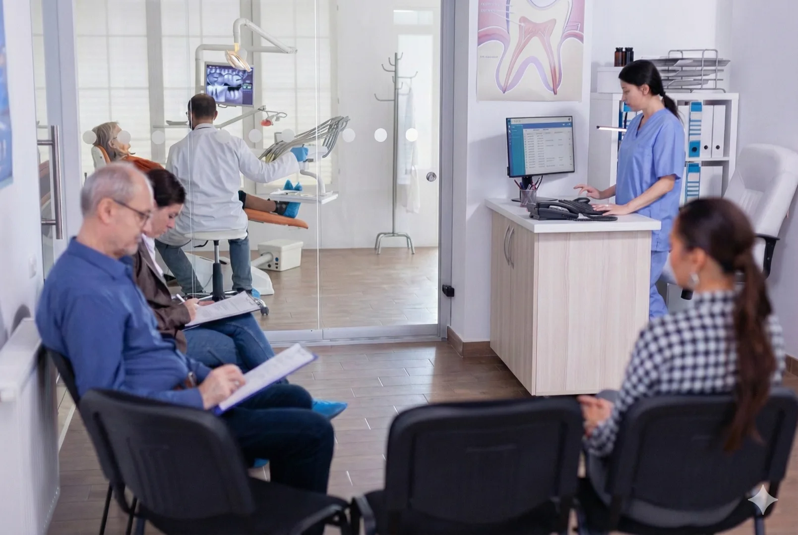 Virtual receptionist vs AI receptionist comparison